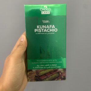 choco lake kunafa pistachio milk chocolate 190 g
