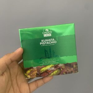 choco lake kunafa pistachio milk chocolate 80g