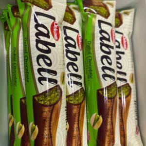 deluxe labell dubai chocolate isi 12 pcs