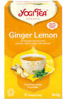 yogi tea ginger lemon 17 tea bags (30.6g)