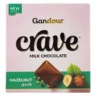 gandour crave milk chocolate hazelnut 12x32g (384g)